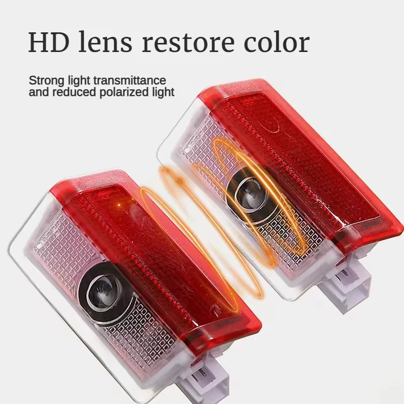 Car LED door lights, welcome lights, polite shadows, car doors, LED car logos, projection lights, custom