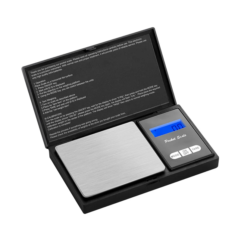 pocket gold jewelry scale 0.01 0.001 digital weighing scale for jewelry