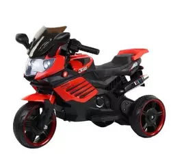 New Cool Unisex Electric Motorcycle Toy for Kids Battery-Powered with Light & Educational Features Ride-on Car Design
