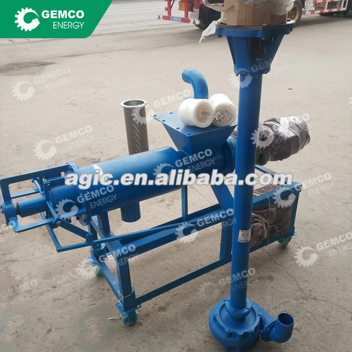  chicken manure vertical mining stone industry dung log sludge dewatering