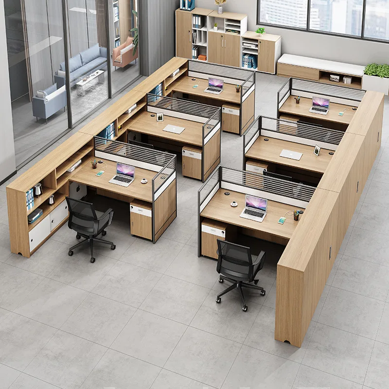 2024 New Employee Workstation Studio Desk Office Modular Workstation