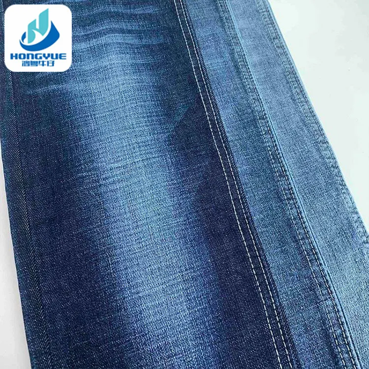 Blue 11.8oz Light Blue Stretch Denim Fabric Jeans Mens by Yard