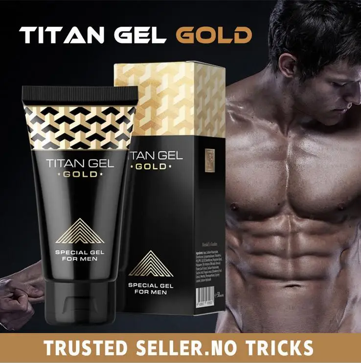  Крем для увеличения пениса Titan Gel Gold интимный гель-замедлитель мужской крем задержки роста Лидер