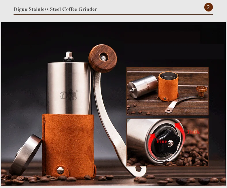 Hot sale Coffee Gift Boxes Barista Accessories V60 Dripper Set Filter Cup Manual Grinder Coffee Kettle Pot Coffee Tea Sets