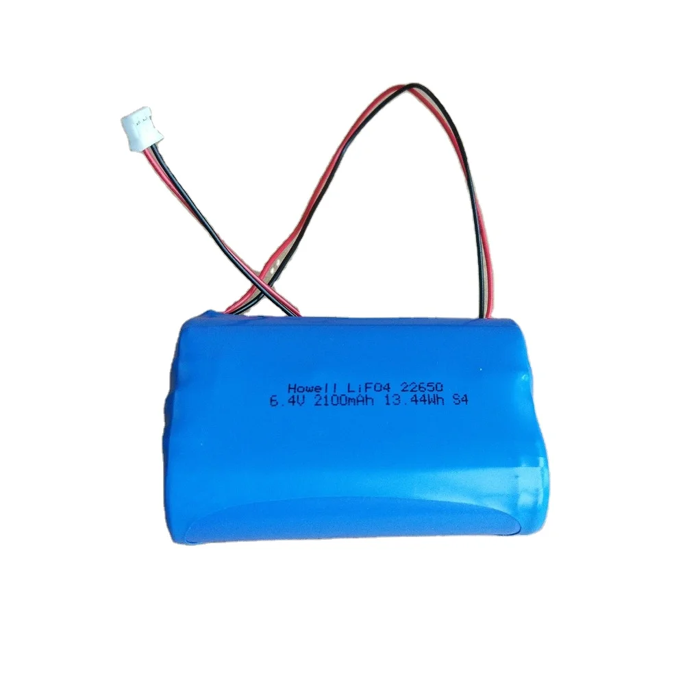 3.2v 2100mah lifepo4 battery cell 22650 li ion 6.4v lifepo4 rechargeable battery pack