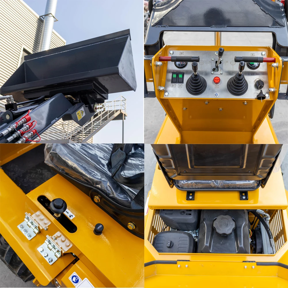 Грузопогрузчик с бензиновым двигателем 300 кг