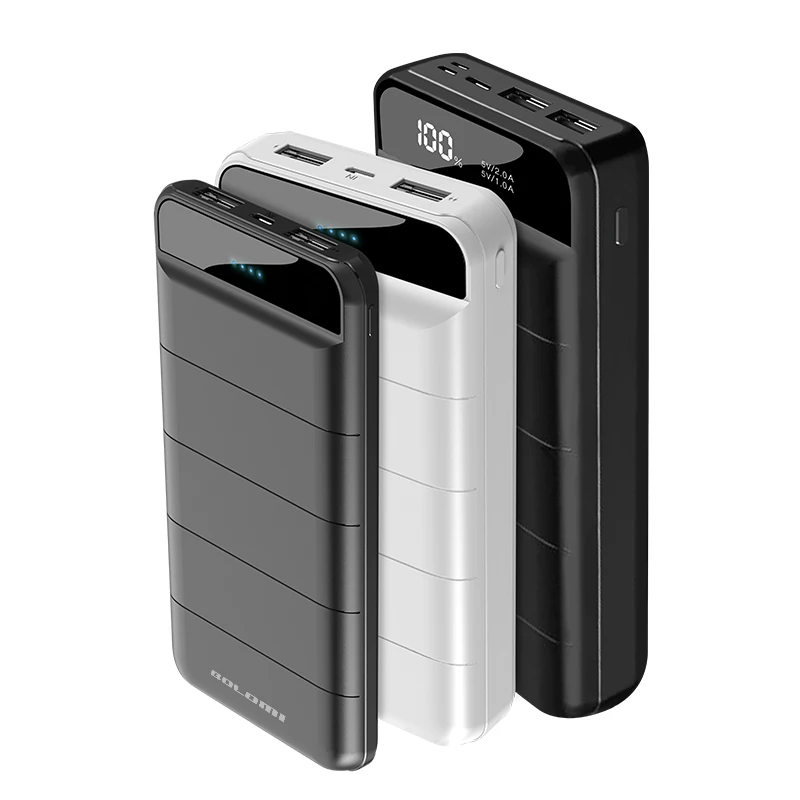 Free shippings items Power Bank 10000mah Portable Power Banks LED Indicator Powerbank