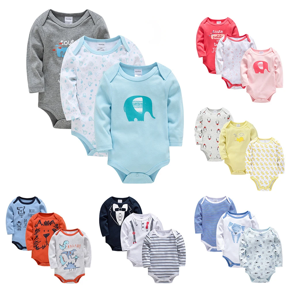 2022 New Baby Clothes Cotton Romper Set Long Sleeve Unisex Girl Boy Jumpsuit Boutique Toddler Newborn Babi Romper