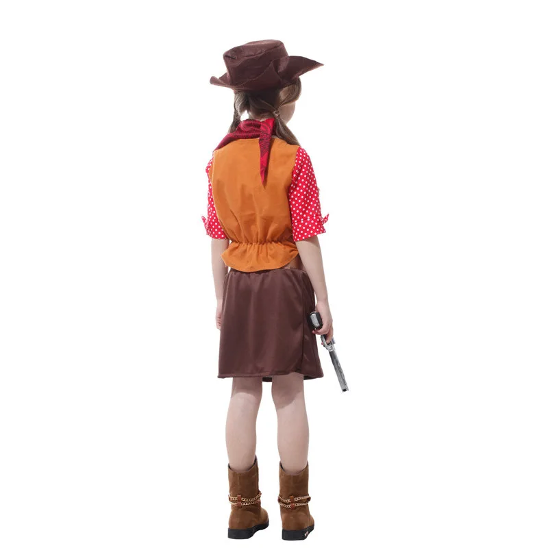 Dress up America Cowgirl Costume for Kids  Wild West Dress up Halloween Party for Girls