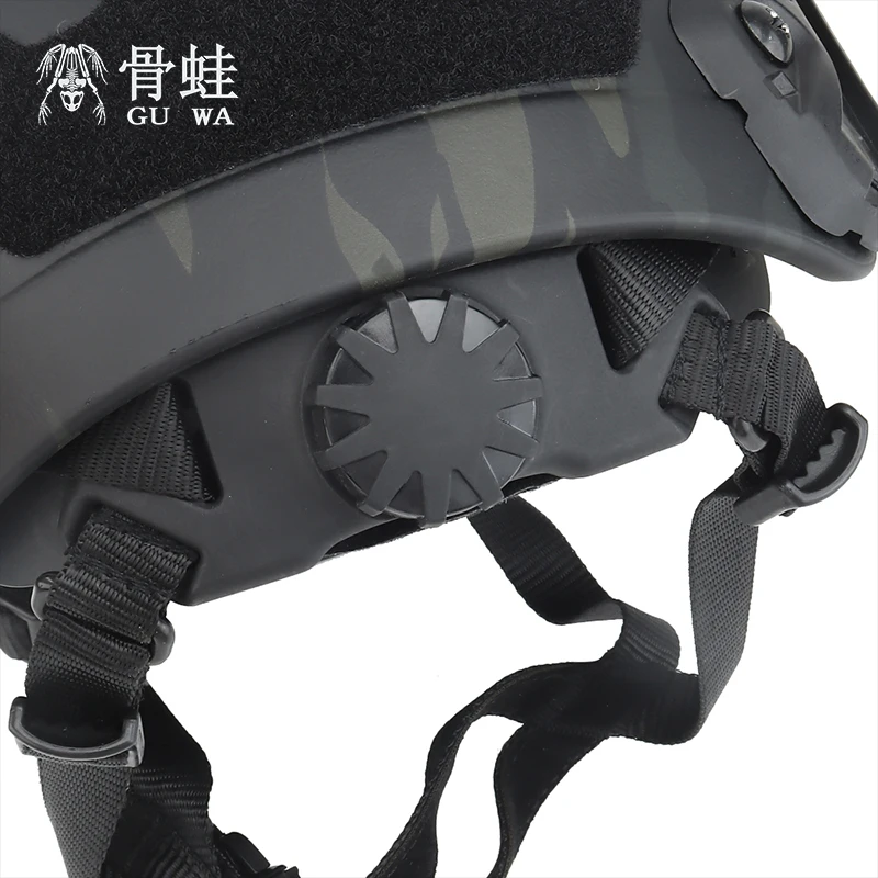 FAST MH полная защита издание без отверстия камуфляжная версия Американский Тактический шлем поле CS на открытом воздухе велосипедного оборудования