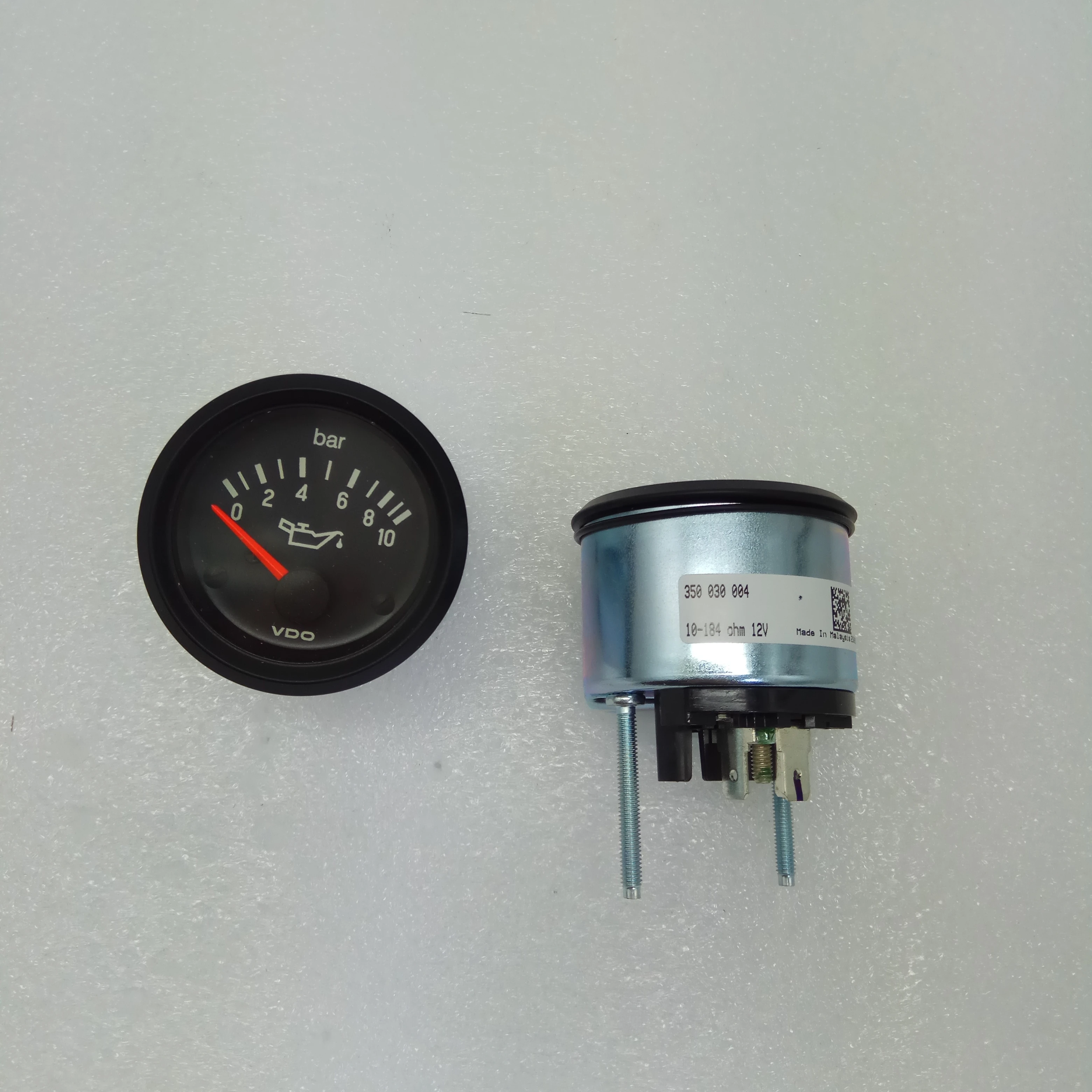 original VDO Electric pressure gauge 350-030-004  12V  0-10bar injectors