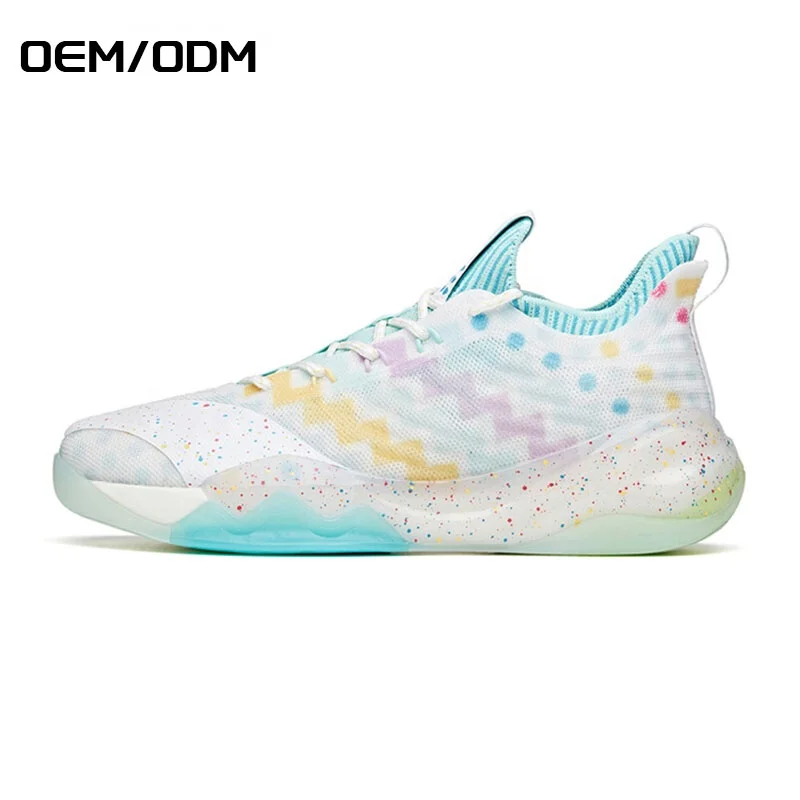 Factory Low Price Custom Logo Best Quality Fashion Trend Baloncesto Homme Men Basketball Shoes OEM