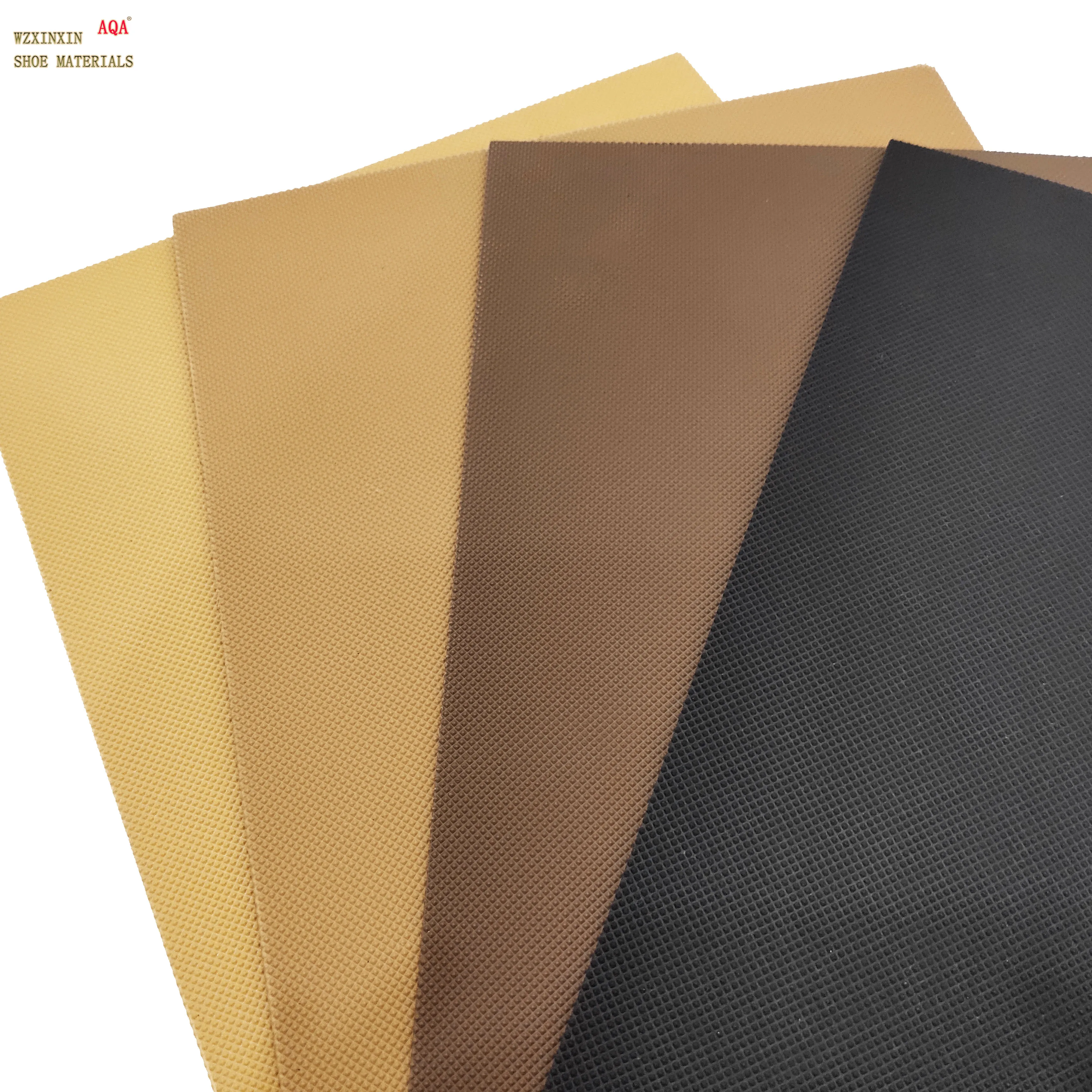 China factory wholesale stable quality small diamond design various colors rubber sole sheet for sandals and heels