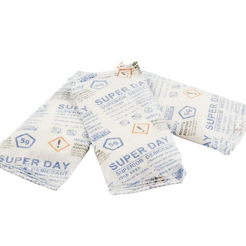 5g Salt Desiccant CaCl2 Eco-sustainable Desiccant Bag/1Bag=10pcs