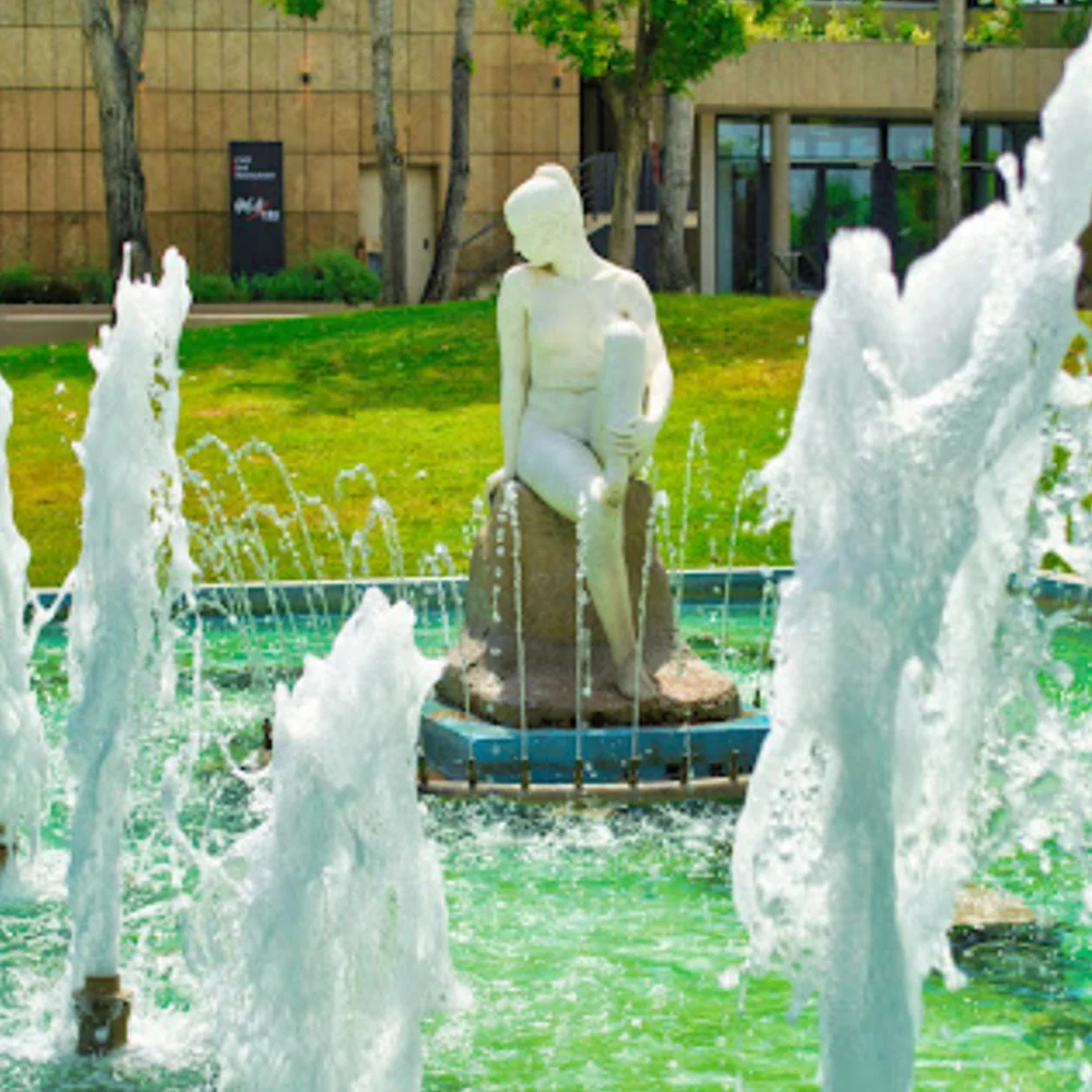 AWS Outdoor Pool Garden Fountain Free Design Sculpture Carved Stone Marble Water Fountain