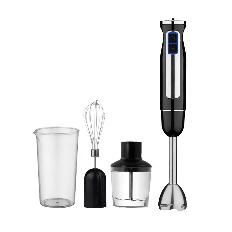 Hot sale 3 In 1 Multifunctional Electric Stick 600-1000W Portable Handheld Hand Blender Set Portable Mini Mixer