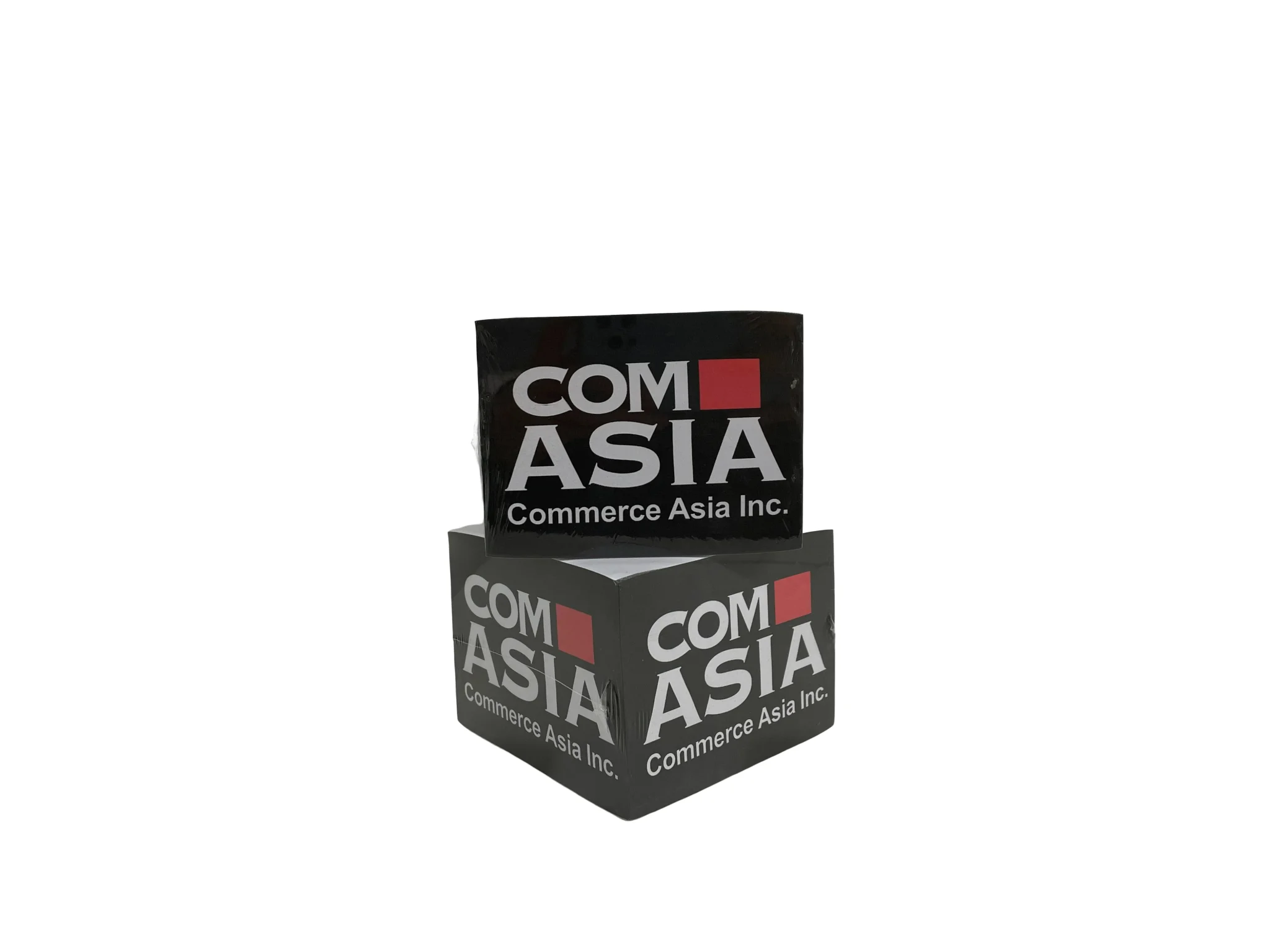 Custom sides printed company logo memo pad sticky paper note block