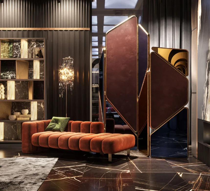 High Quality Luxury Hallway Rectangle Footstool Velvet Lounge Sofa 2-3 Seater Long Bench For Hotel Home Shop