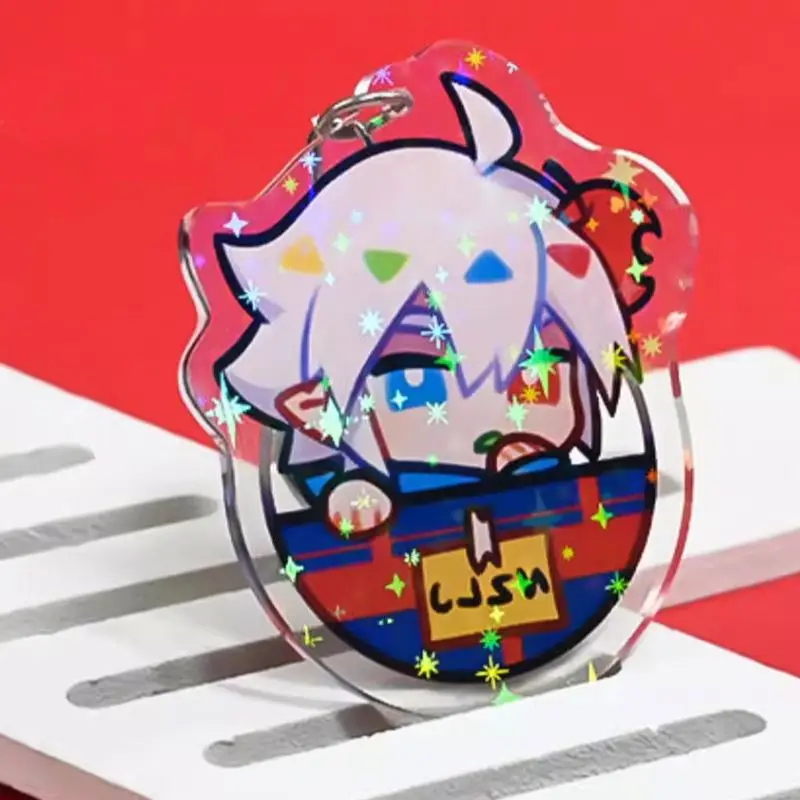 Animation design Quality supplier resin key chain Acrylic keychain customization