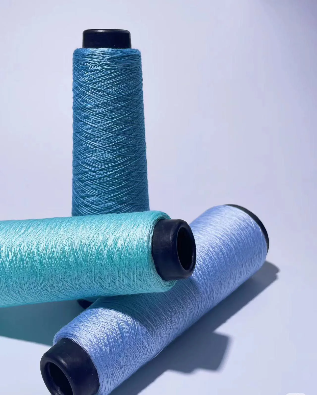 Wholesale Of New Products silk cotton crochet yarn wool blended yarn use machine knitting cotton blend summer yarn