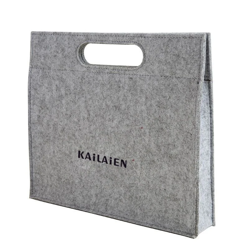 2024 Customized Stylish Business Portable Laptop Bag Protective Case for iPad and Computer Tablet Made of Stylish Felt