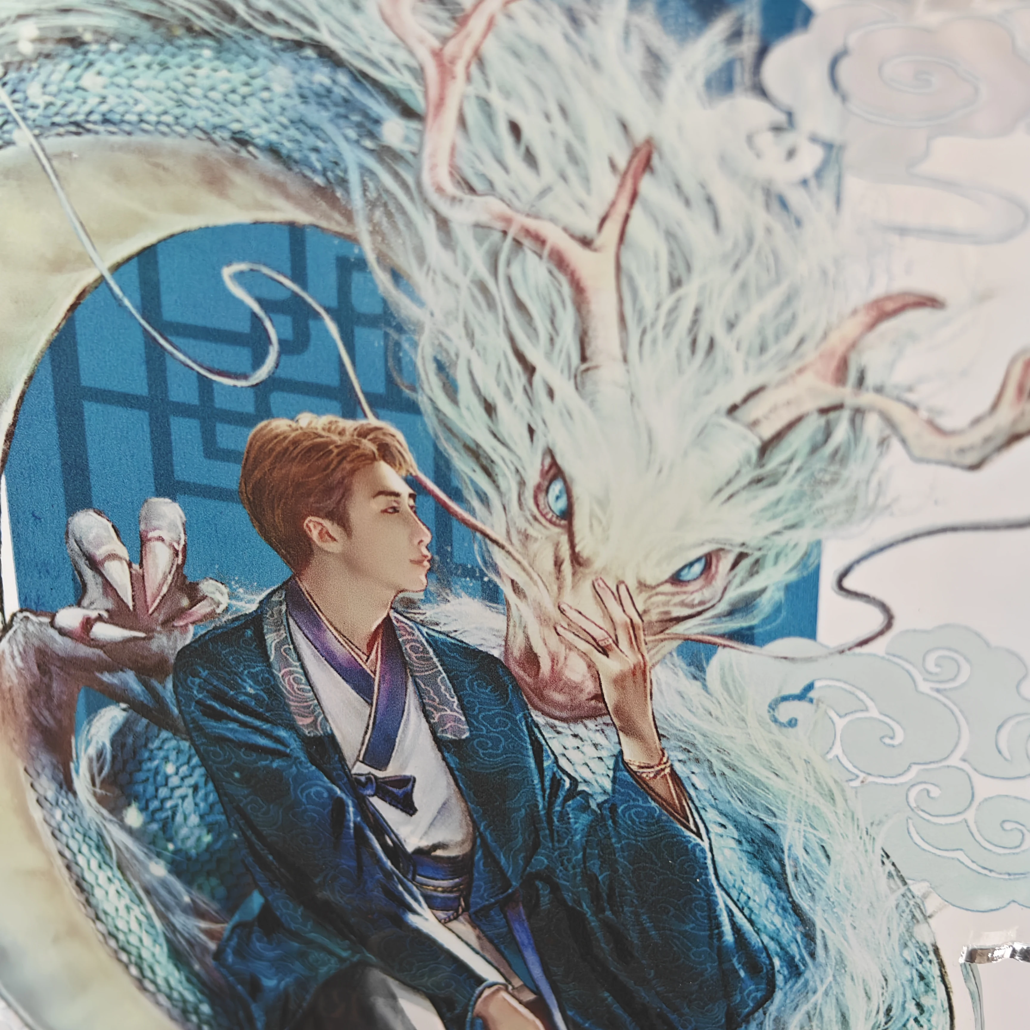 Boce Custom pattern No MOQ Requirement Acrylic Printed Nameplate Anime Character Custom Acrylic Standee