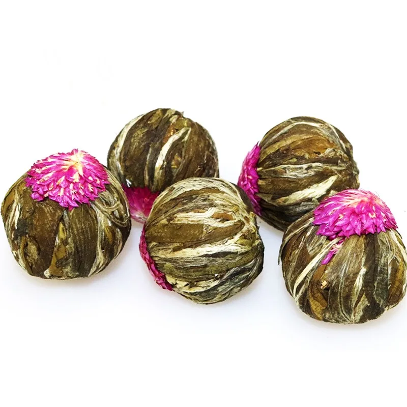 Hot selling factory supply free sample art flower tea blossom flower blooming tea ball