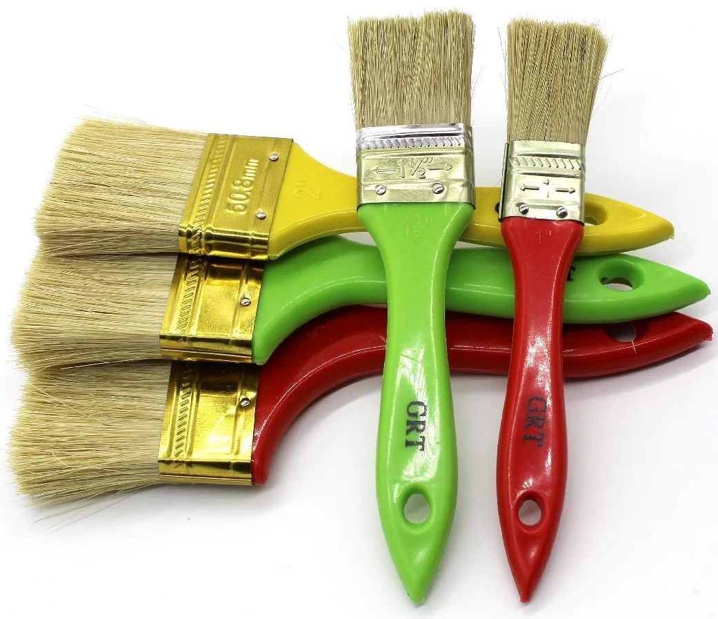 Hot selling paint brushes Cleaning brushes Plastic paint brushes