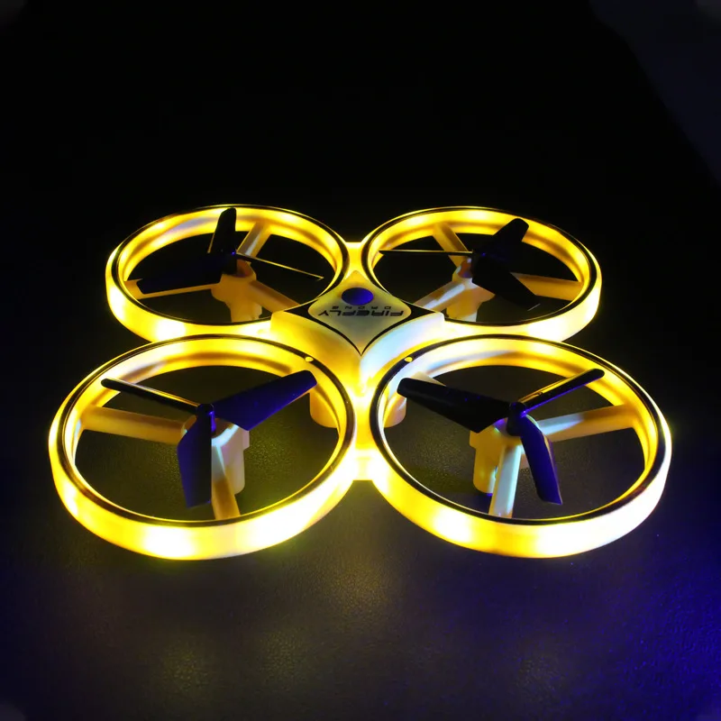 2021 Remote Control Pocket Drones Hand Watch Mini Quadcopter Toy RC Unbreakable Drone Kit UFO UAV With Good