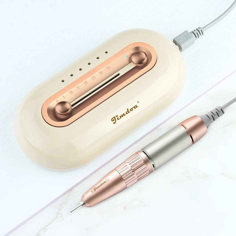Jimdoa New Craftsmanship 35000rpm Nail Drill Machine Professional Portable  Nail Tools Salons Strong  Electric Nail Drill