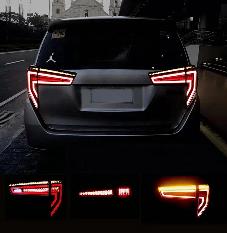 Back Brake Light LED Reverse Rear Tail light Lamp for Toyota Innova Crysta 007 2016-On Imported