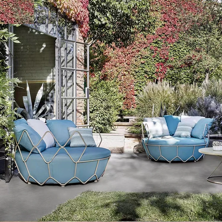 wholesale hanging egg chair garden swing patio metal swing sets