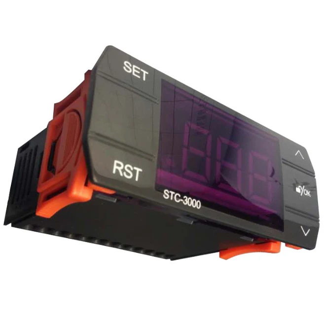 220VAC цифровой термостат с сенсорным экраном регулятор температуры охлаждения термостат STC-3000