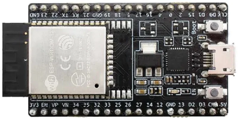 Original WiFi Development Tools - 802.11 ESP32 General Development Kit, embeds ESP32-WROVER-E, 8MB flash