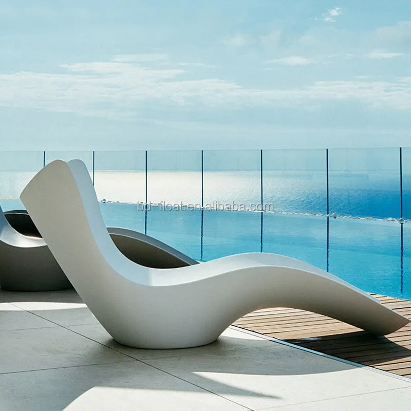 Hotel Chaise Lounger Surf Tumbona Sun Bed for Outdoor Pool Swimming Pool 5 Star Hotel Sun Lounger