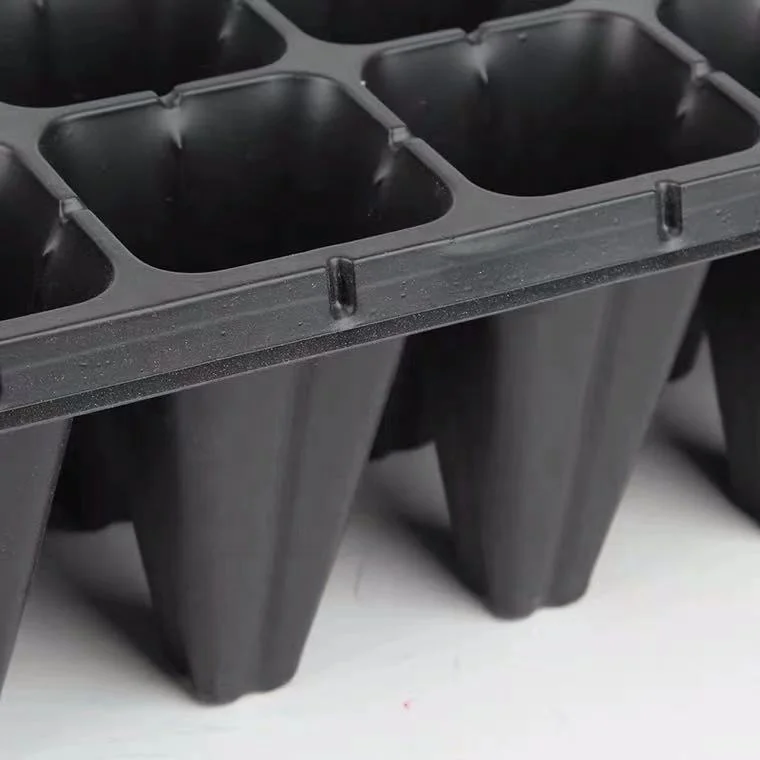 Пластиковый поднос для саженцев, садовый поднос для семян, оптовая продажа, прочный поднос для гидропоники