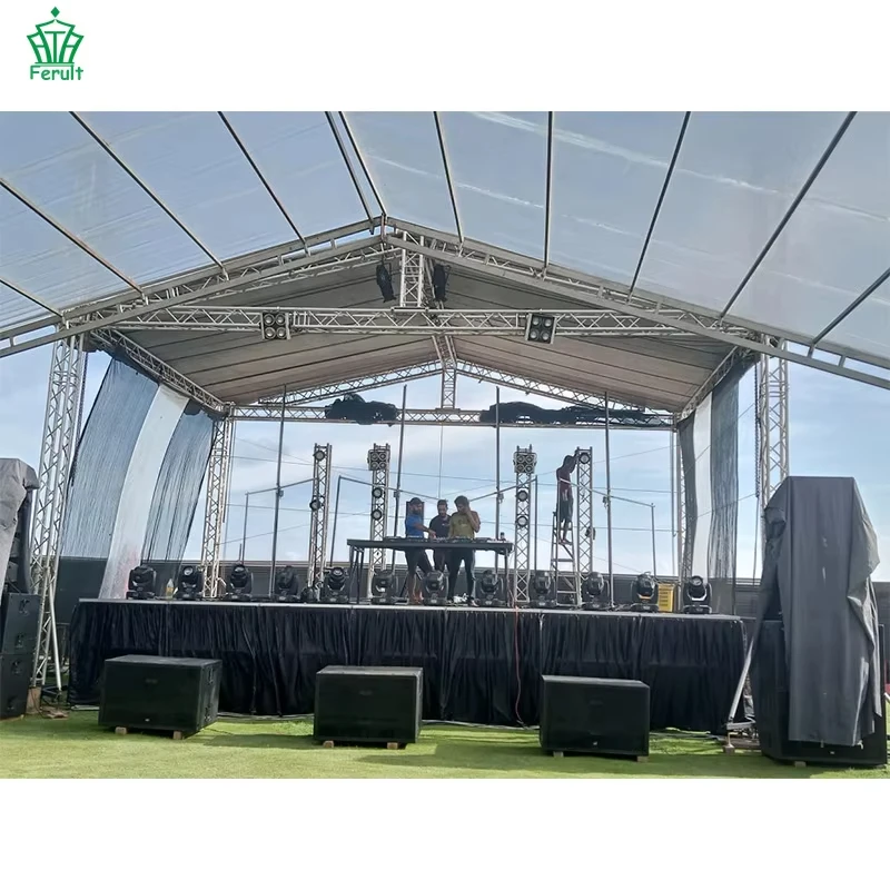 Direct Selling 1 Meter To 4 Meter Dj Booth Truss System Aluminum Truss Stage Lighting Truss For Outdoor Event