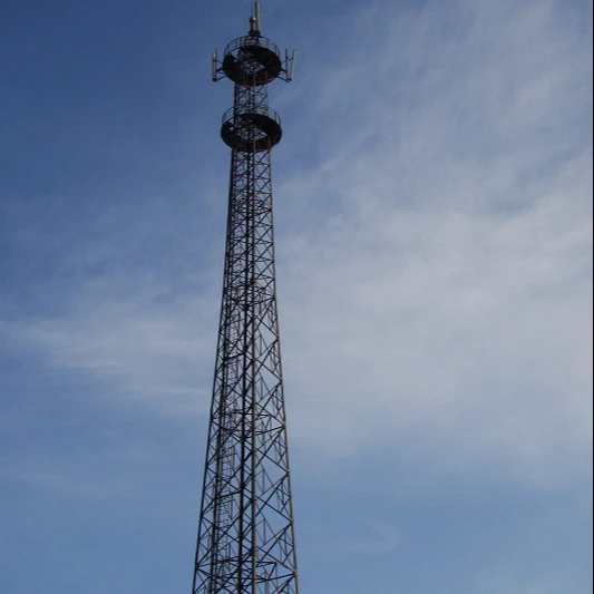 Manufacturer Supplier Support Angular Telecom Radio Steel Microwave Self Supporting Gsm Antenna Tower