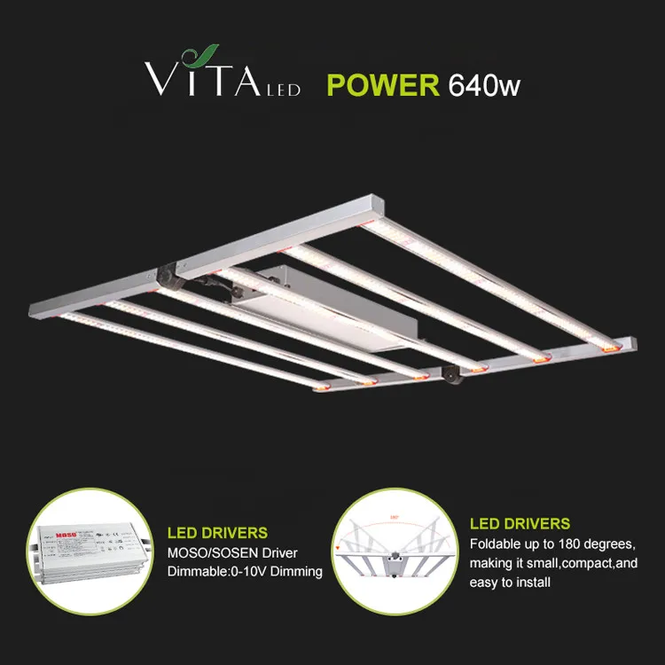 Led Grow Light Uv Ir Full Spectrum 4x4 Tents Growing Samsung Lm301b Lm301h 480w 640w 1000w 4 Bars Grow Lights For Indoor Plant