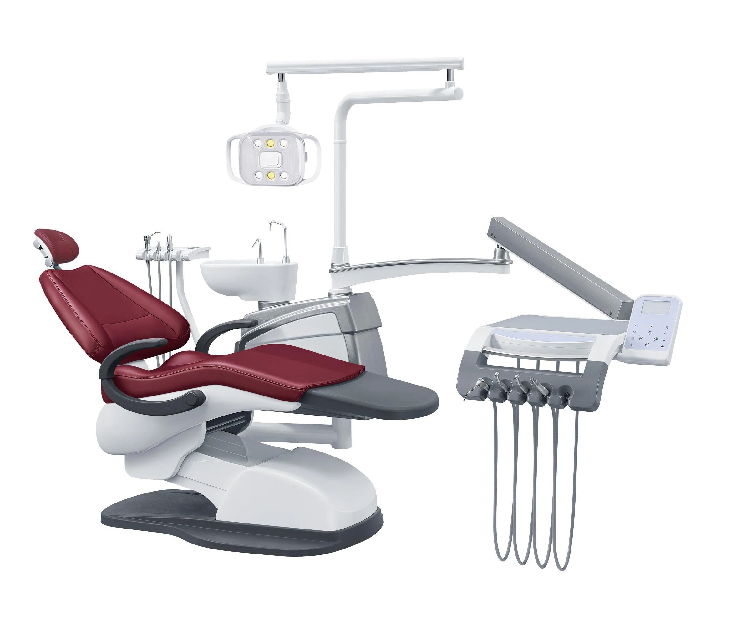 Dental Chair luxury dental equipments with LED sensor light