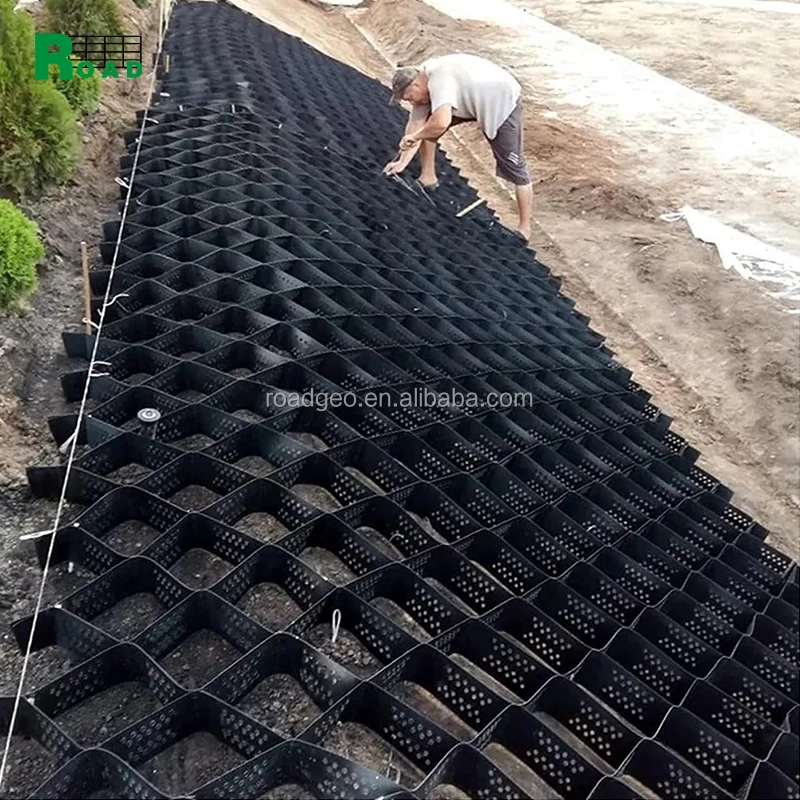 Hdpe Geocell Virgin Material Geocell Geocell Used In Road Construction