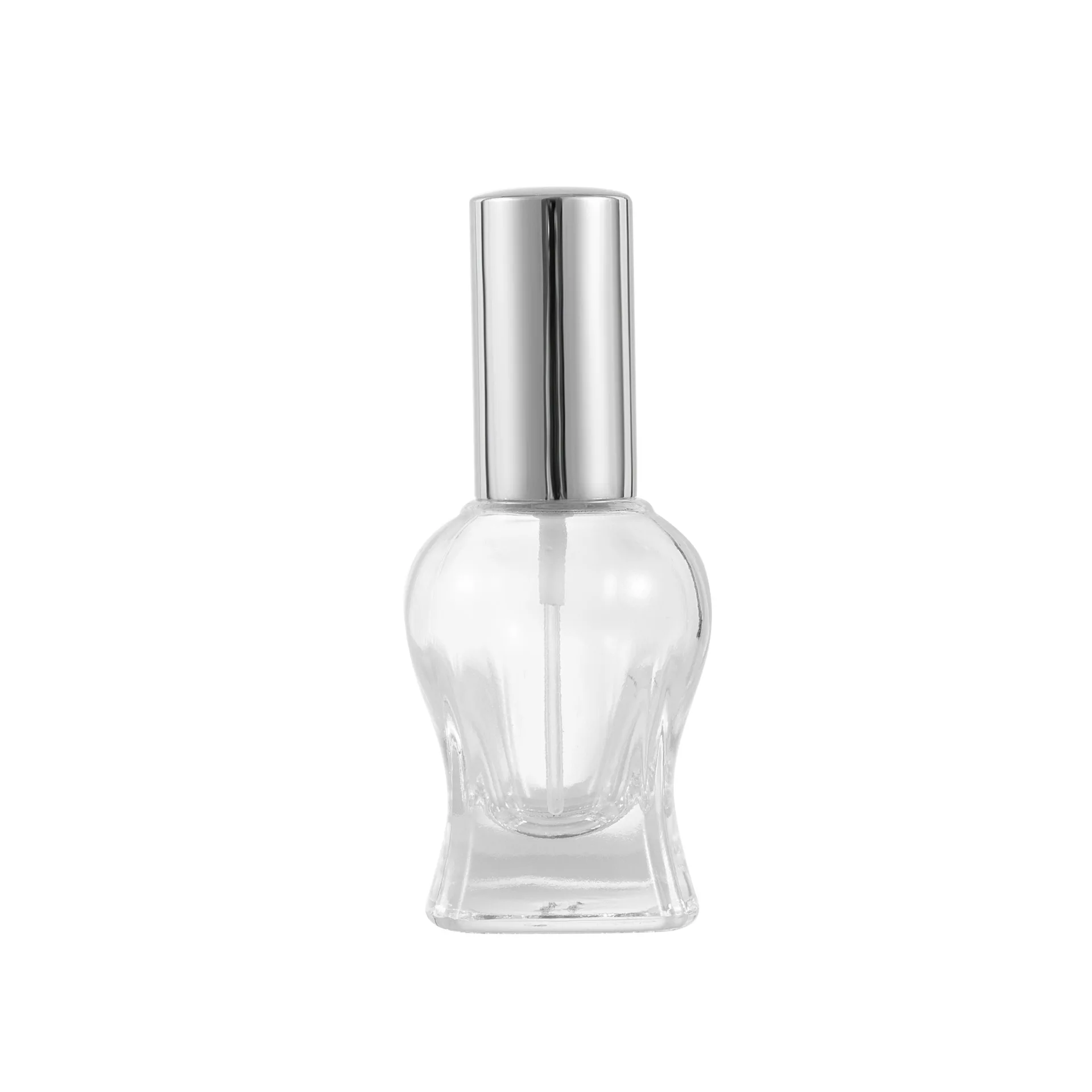 Factory direct wholesale supplier empty 10ml transparent portable elegant fancy perfume bottle