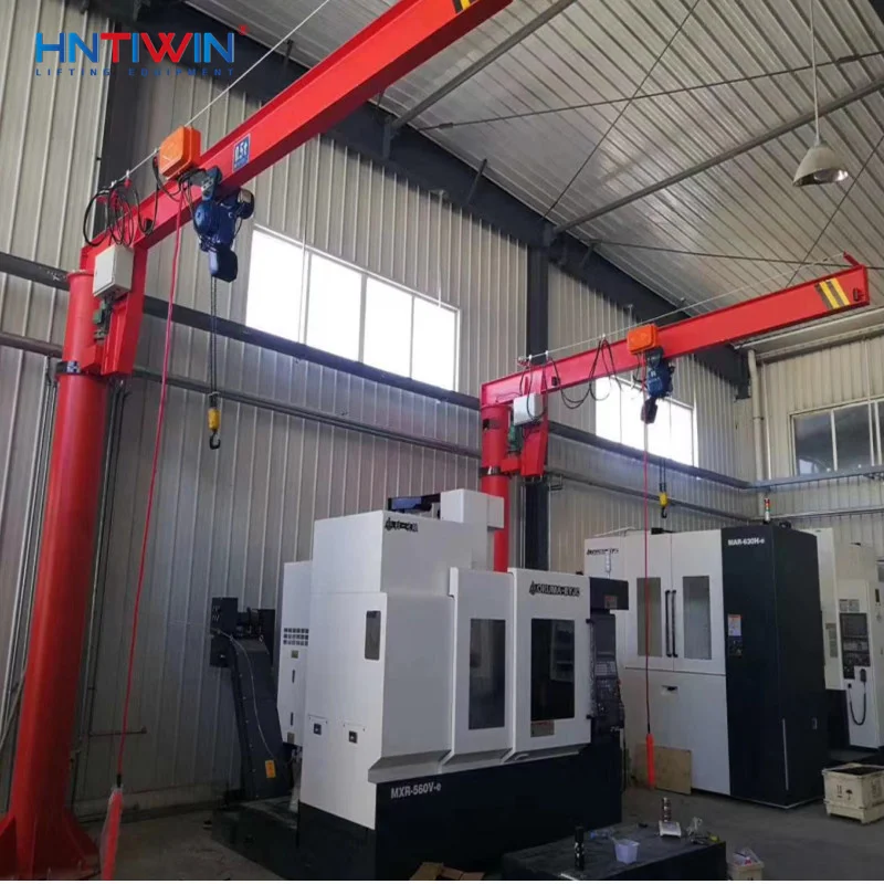 High quality New design rotary gear jib crane controller with wireless remote control