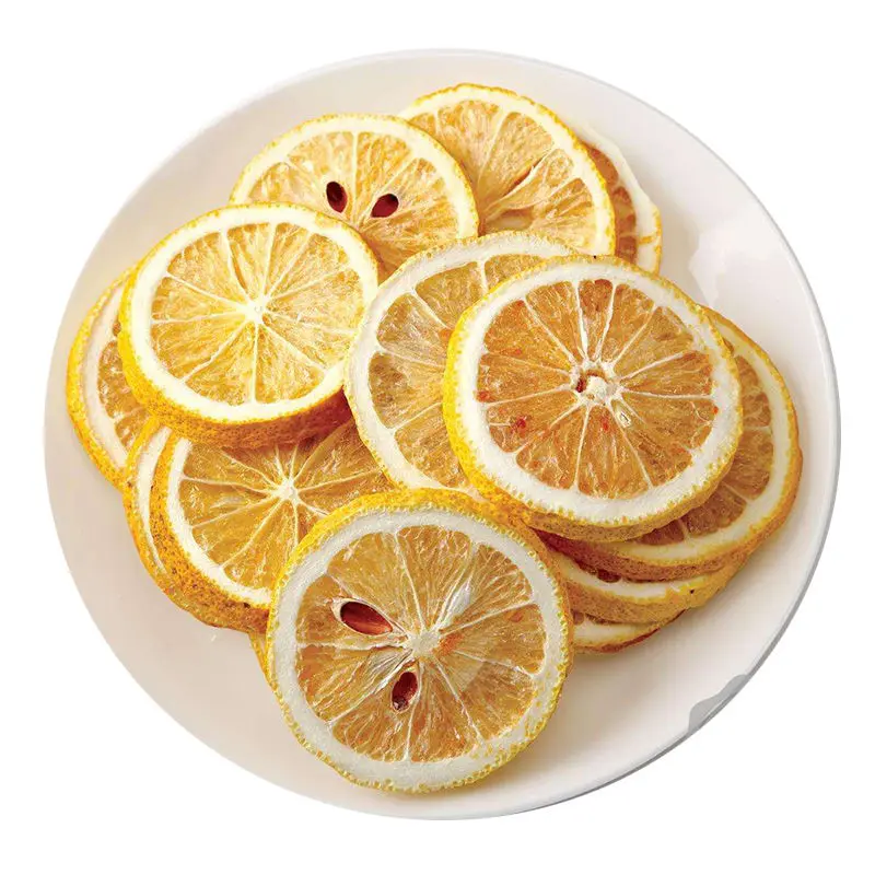 Professional Manufacturer Healthy Freeze Dried Fruit Freeze Dried Lemon Slice for tea