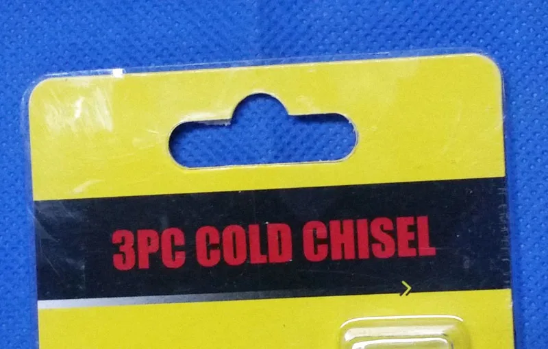 Durable Chrome Vanadium Steel 3-Piece Stone Work Cold Chisel Set