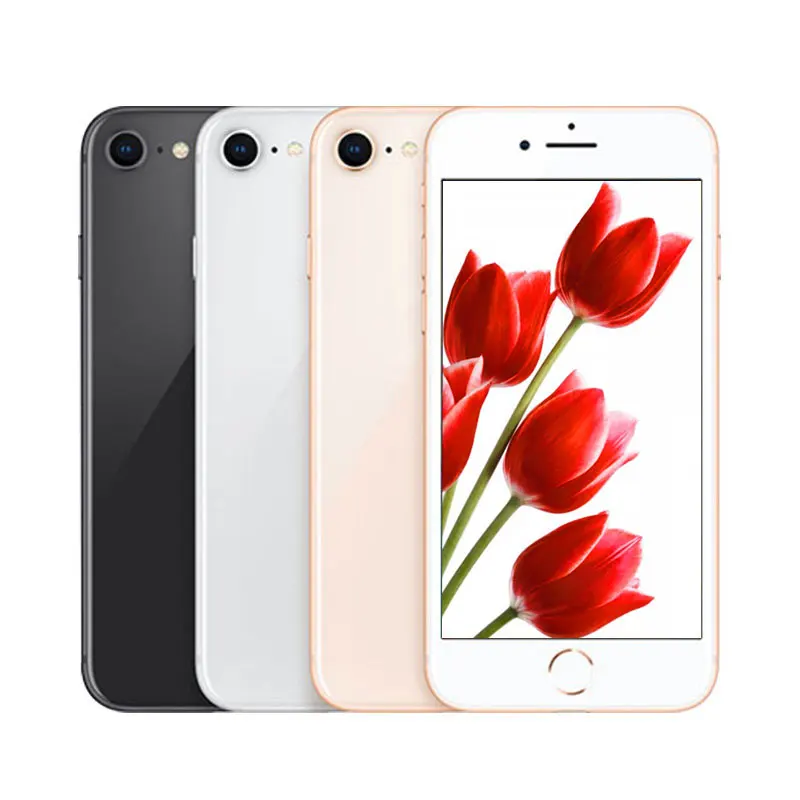 Unlocked for iphone 8 Original Used Mobile phones  Cellphones wholesale  Second hand Phones cheap from china