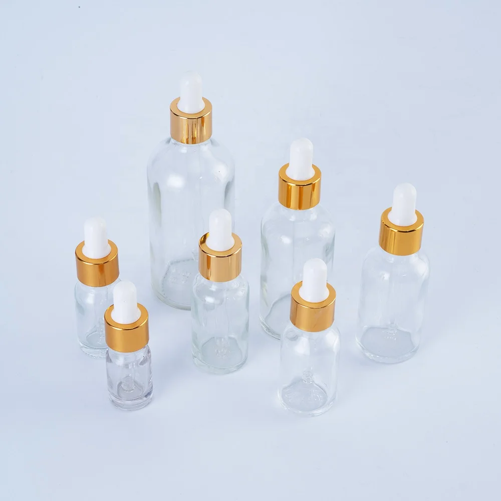 Online Wholesale Shop Essential Oil Glass Bottles Oil Dropper Bottle Luxury Cosmetic Serum Dropper Bottle Packaging Gift Boxes