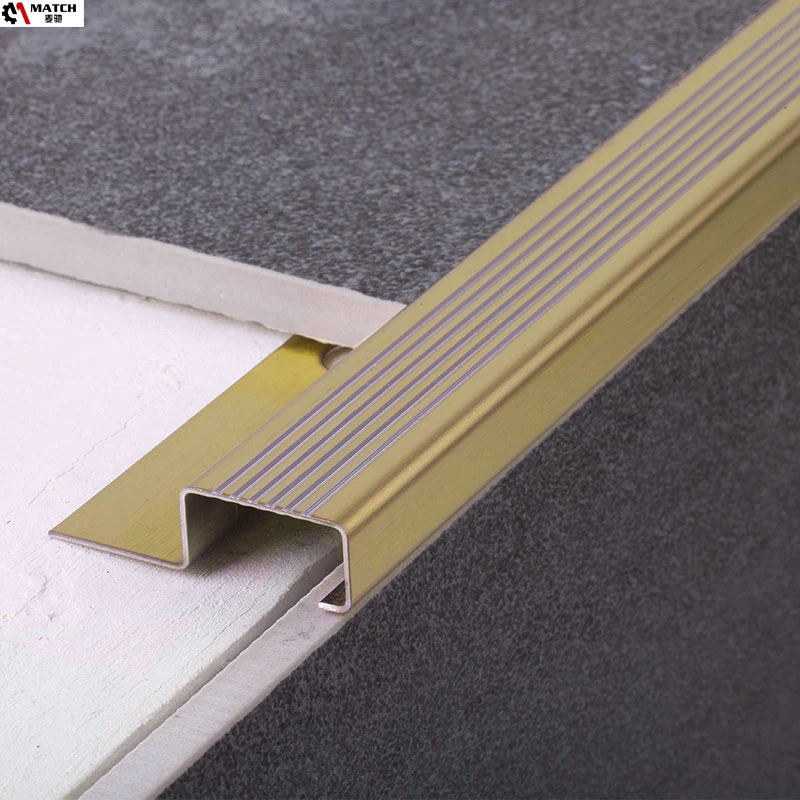 T Shape Edge Plastic Corners Stainless Steel Tile Trim
