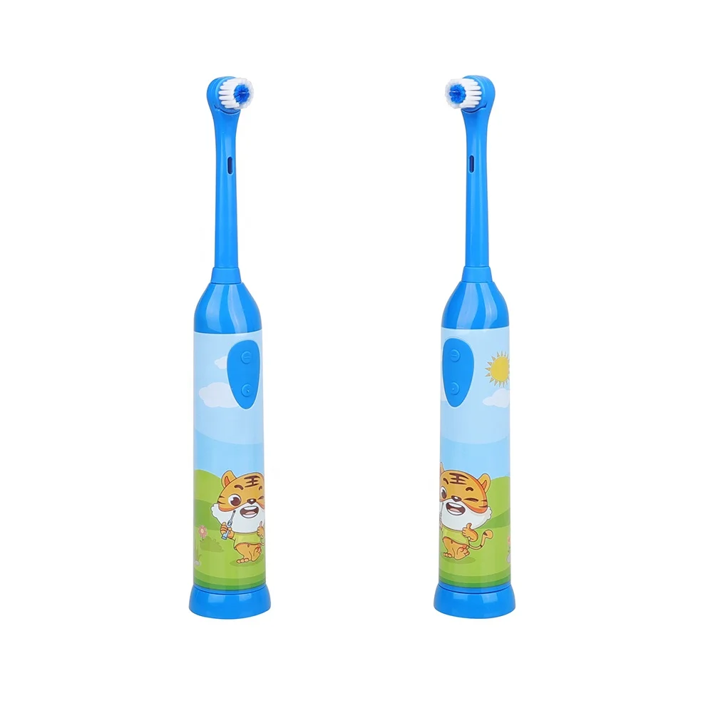 Personalized private label BRC BSCI factory price children an kid electric toothbrush with DuPont soft bristle