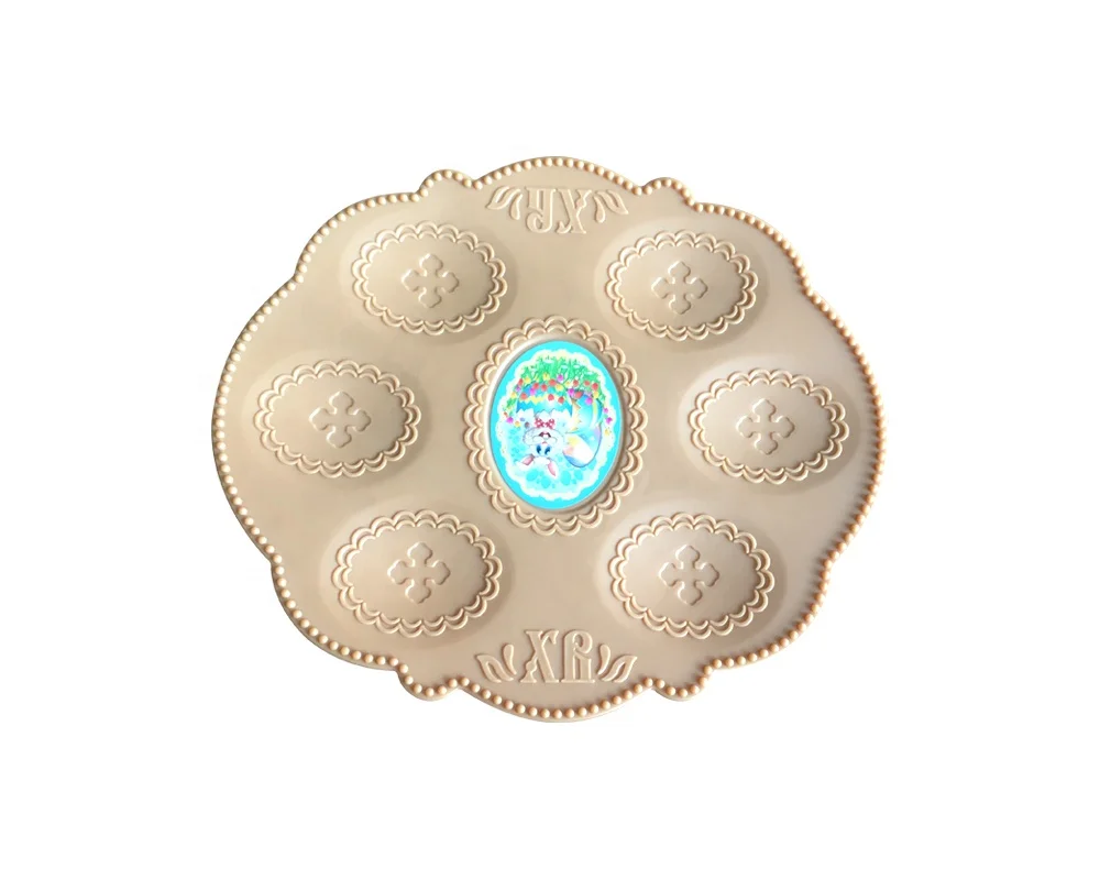 Reusable  Egg plastic plate Egg dessert plate